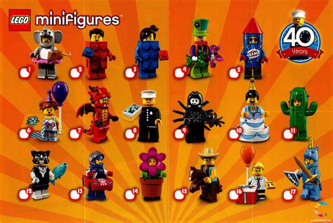 LEGO Collectible Minifigures Series 18 box distribution